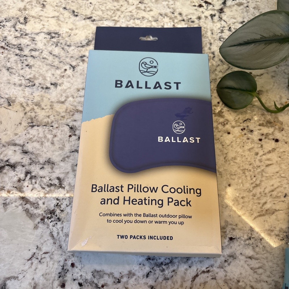 Ballast Beach Pillow‎ + 2 Cooling Packs / Heating Packs summer camping beach fun - Picture 5 of 11
